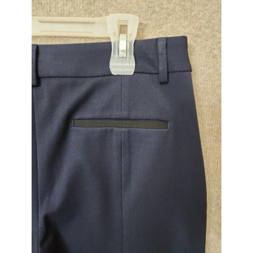 Express Columnist Ankle Pants Womens 10 Navy Blue Stretch Career NWOT